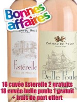 Vente de vin Côtes de Provence rosé: Coffret rosé Château du Rouet